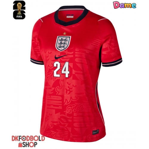 England Reece James #24 Udebanetrøje Dame VM 2026 Kort ærmer